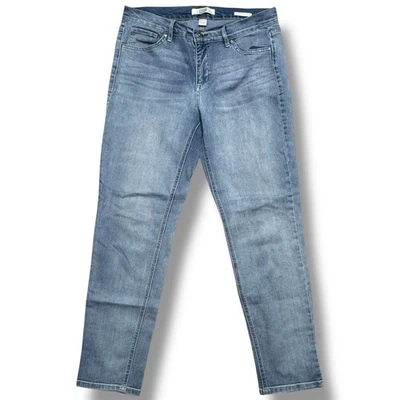 复古 America Blues 周末裁剪牛仔裤浅水洗舒适 8/29 码 — 第 1/4 张图片