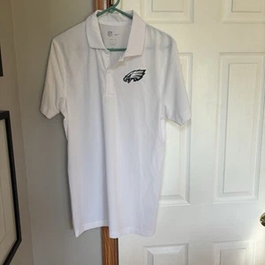 Mens NIKE White NFL Dri-Fit Philadelphia Eagles Size Small Pullover Top - Picture 1 of 14