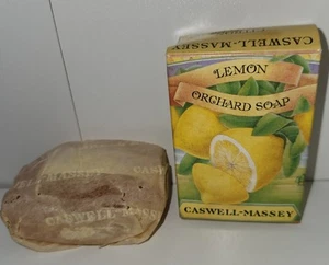 Vintage Caswell-Massey Lemon Orchard Soap 3.25oz - New In Box USA - Picture 1 of 6