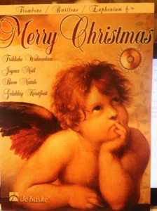 Trombone & CD Merry Christmas  16 Solos to playalong with New retail $22.00 - Picture 1 of 7