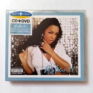 ASHANTI – ASHANTI (2002) CD+DVD PAL 2004 REISSUE ALBUM - Picture 1 of 4