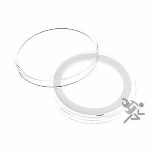 1.5oz Silver Canadian Coin Capsules, Air-Tite Holders X38mm White Ring, 20 Pack - Picture 1 of 2