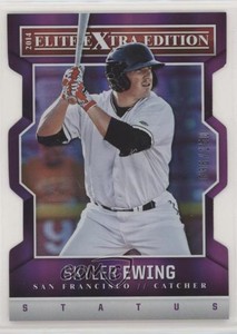 2014 Panini Elite Extra Edition Status Purple Die-Cuts /150 Skyler Ewing #73