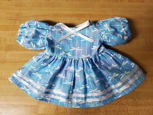 DRAGONFLY BLUE DRESS W/  RIBBONS for 16" CPK Cabbage Patch Kids - Picture 1 of 2