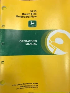John Deere Operators Manual 3710 Drawn Flex Moldboard Plow #OMN200240  - Picture 1 of 1