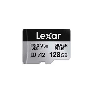 Lexar Professional SILVER PLUS 128GB microSDXC™ UHS-I Card - Picture 1 of 3