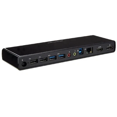 Displaylink USB 3.0 Docking Station Dual Monitor USB Port replicator Mac windows - Bild 1 von 4
