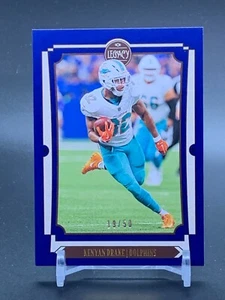 Panini Legacy Blue #62 Kenyan Drake 2019 Miami Dolphins #/50 - Imagen 1 de 2