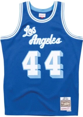 Mitchell & Ness J West 44 Replica Swingman Los Angeles Lakers HWC Jersey Royal