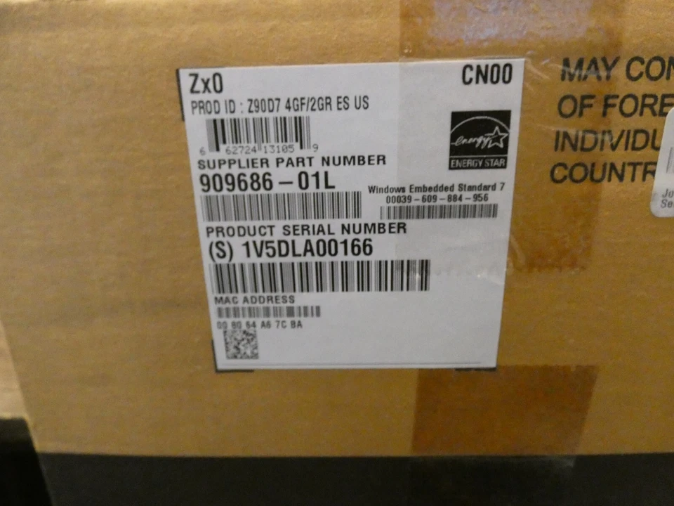 Open Box Wyse ZX0 Z90D7 Thin Client Mini Desktop Computer 4GB 2GB RAM Windows 7 - Image 1 of 4