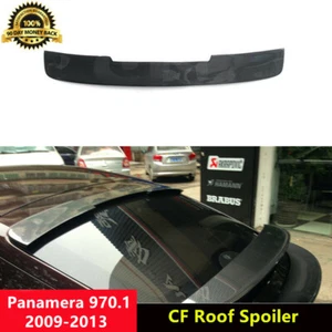 970 Spoiler Tetto Posteriore Ali in Fibra di Carbonio per Porsche Panamera 970.1 2009-2013 - Foto 1 di 12
