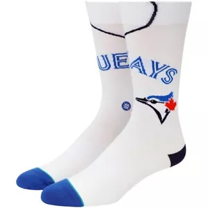 Toronto Blue Jays Stance home jersey calze girocollo uomo large 9-12 NUOVE bianche - Foto 1 di 1
