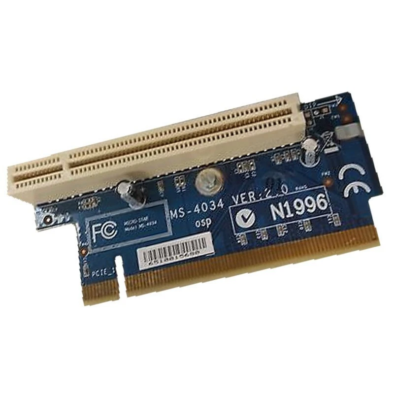 Scheda PCI IBM Riser Card Microfono Star MS-4034 Ver:1.0 Lenovo Thinkcentre - Immagine 1 di 1