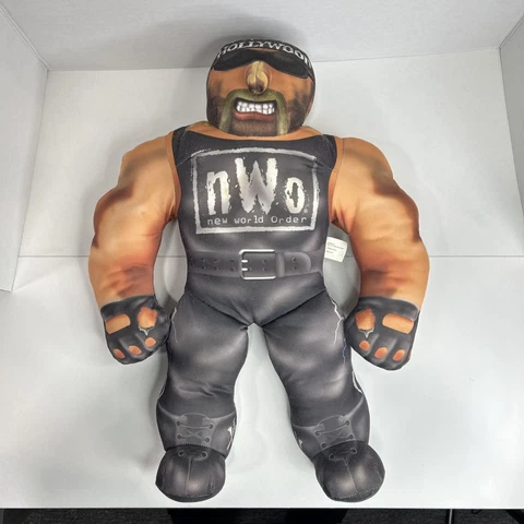 Vtg 1998 WCW Bashin Brawler NWO Hollywood Hulk Hogan Talking Wrestling Buddy wwe Cover