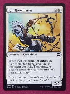 Magic The Gathering ETERNAL MASTERS KOR HOOKMASTER white card MTG - Picture 1 of 2