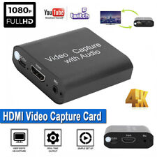 4K HDMI Video Capture Card 1080P HD Recorder Game/Audio Video Live Streaming USB