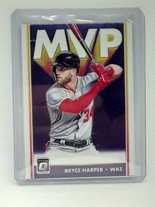 Bryce Harper 2019 Donruss Optic Baseball - MVP - Washington Nationals