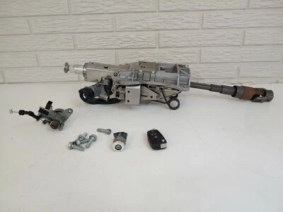 2005-2008 AUDI A4 Lock set starring Colum key fob OEM Door lock assembly - Image 1 of 4