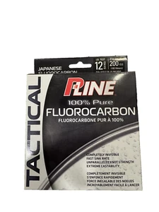 Línea de pesca transparente de fluorocarbono táctico P-Line, 12# 200 yardas - Imagen 1 de 2