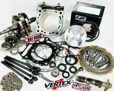 Raptor 660 Big Bore Stroker 102 mil Cilindro + 4 Manivela Motor Completo Kit Foto 1 de 4