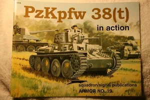 PzKpfw 38(t) in Action Squadron Signal Armor book # 2019 Very Good Condition - Bild 1 von 2