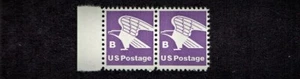1980-1 U.S.Regular Issue "B" Eagle (18c) PAIR Sc#1818 Mint/NH/OG GEM^ - Picture 1 of 1