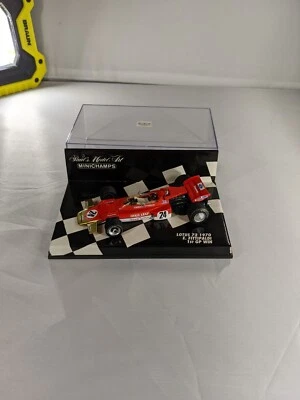 Emerson Fittipaldi, 2x World Champion, 1970 Lotus 72, 1:43, Minichamps - Image 1 of 4