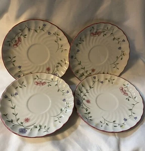 Johnson Brothers Sommer Chintz-Tee Untertassen 4 Stück gebraucht   - Bild 1 von 2