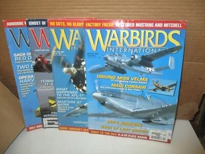 4 Magazine Back Issues: Warbirds International Vol. 26, Jan, Mar, May, Sep 2007 - Picture 1 of 5