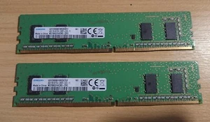 DDR4 2400 MHZ 8GB KIT (4GBX2) SAMSUNG M378A5244CB0-CRC PC4-2400T  RAM PC 288 PIN - Afbeelding 1 van 2