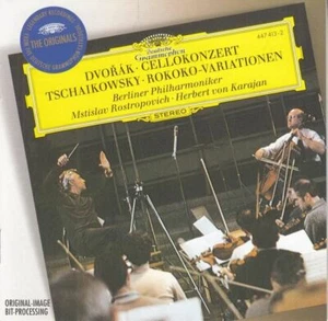 Cellokonzert • Rokoko-Variationen; Dvořák : Herbert von Karajan - Picture 1 of 1