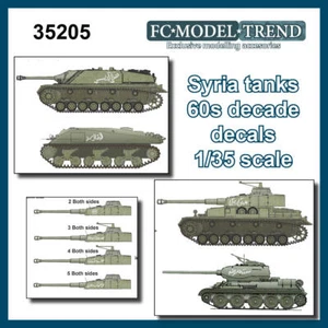 FCModelTrend Calcas tanques sirios en los 50, 60 y Guerra de los Seis Días 1/35 - Imagen 1 de 3