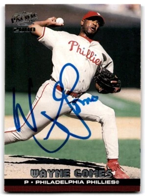 2000 Pacific Signed Wayne Gomes Auto Philadelphia Phillies #327 - Image 1 of 2