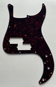 Piezas de guitarra estilo bajo de precisión estilo bajo de precisión marrón tortuga ajustado a Fender Japón - Imagen 1 de 7