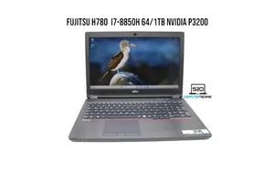 Fujitsu Celsius H780 i7-8850H 64GB RAM 1TB SSD NVMe P3200 15,6 Zoll Win11 - Bild 1 von 7