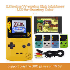 2.2 Inches GBC Brightness Backlit LCD Screen TV Out Mod For Gameboy Color
