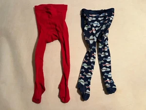 2 Stück Gr. 74, Strumpfhosen, Baby, Kleinkind, Marke evers und unbekannt -031 - Bild 1 von 6