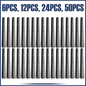 Barber Comb Pocket Hair Comb 7.3" Beard & Mustache Combs US (6 ~50 Pcs) - Picture 1 of 10