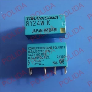10 STCK. RELAIS TAKAMISAWA/FUJITSU DIP-8 RY24W-K RY24W 24 VDC 24V DC24V DC24 - Bild 1 von 2