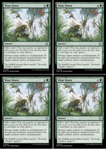 MTG - 4x WEAR DOWN - Bloomburrow (U) - Picture 1 of 1