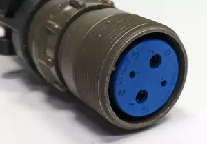 NOS AMPHENOL Mil-Spec CIRCULAR CONNECTOR PLUG PARTS - SHELL SIZE 24, 4 POSITION - Picture 1 of 6