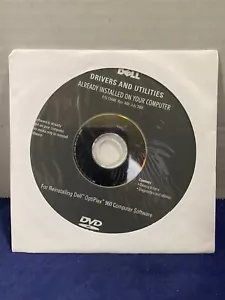 Dell Drivers and Utilities Reinstalling OptiPlex 960 Computer Software CD - 2008 - Picture 1 of 2