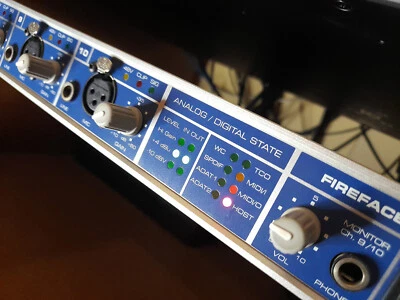 Scheda audio RME FIREFACE 800 INTERFACCIA AUDIO FIREWIRE 24BIT 192KHZ 56 CANALI - Immagine 1 di 4