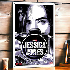 Jessica Jones Metal Poster Tin Sign Plaque 8 x 12 inches TV Series