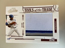 2005 Absolute Tools Of The Trade ADRIAN BELTRE Jumbo 3-Color GU Patch #d 44/50!
