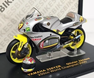 Ixo 1/24 Yamaha 250 YZR 250CC WC 2000 Olivier Jacque 8cms Motorbike - Picture 1 of 5