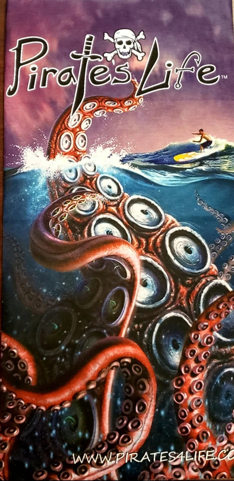 PIRATE'S LIFE Mascarilla UV BUFF KRAKEN Máscara Protección Cuello Navegación Pesca Foto 1 de 4