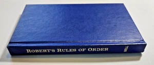 Robert's Rules Of Order Hardcover Book By Gen Robert - Picture 1 of 5