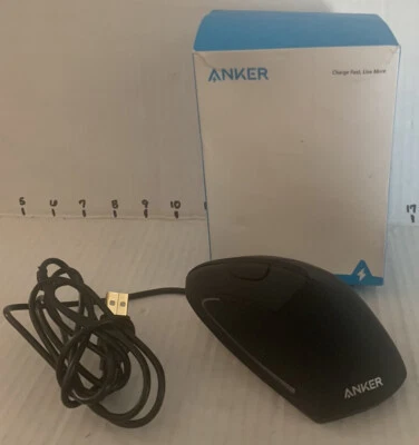 Anker Wired Vertical Ergonomic Mouse - Image 1 of 4