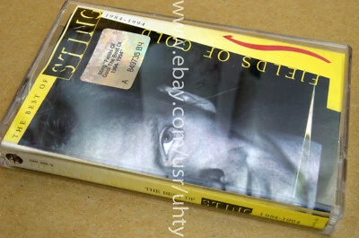 STING FIELDS OF GOLD best 1984-1994 RARE UKR ORIGINAL TAPE CASSETTE ENGLISH ROCK - Image 1 of 2